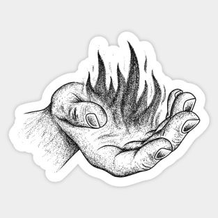 Hand of the Priest Sticker